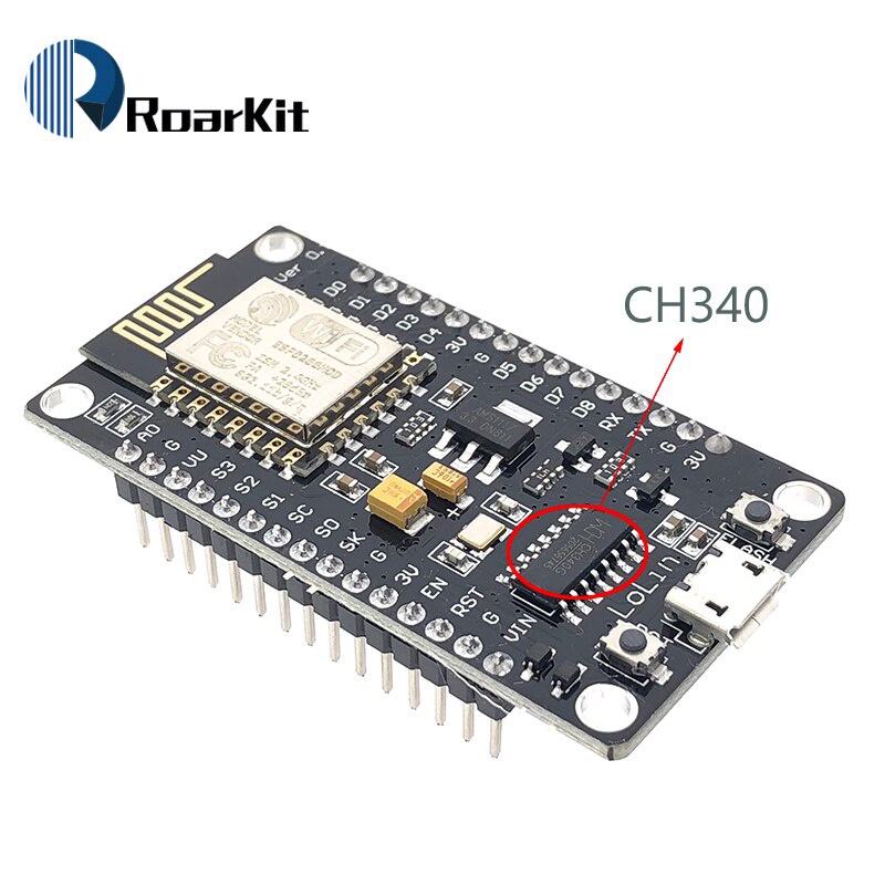 [ Hàng Hot ] Mô-đun wifi không dây Esp8266 Ch340G Nodemcu V3 Lua Micro Usb Esp8266 Cp2102