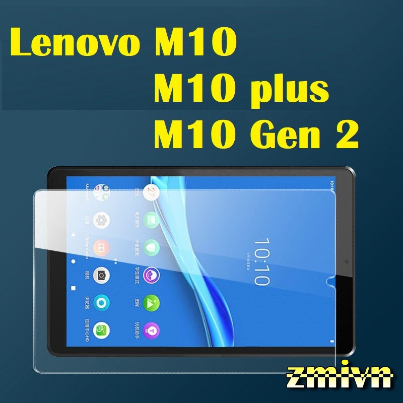 Kính cường lực Lenovo Tab M10 Plus 10.3 inch / M10 10.1 inch / M10  gen 2 X306 / M8  trong suốt cao cấp