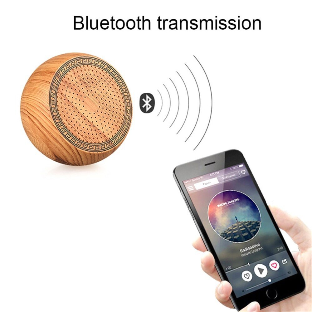 Loa Mini Bluetooth Nhỏ Gọn Hình Dạng Trống K2000