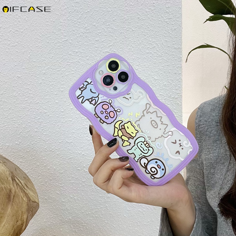 Ốp Điện Thoại Mềm Trong Suốt In Hình Pikachu/Maruko Cho iPhone 13 12 12 11 Pro Max XS Max XR X 7 8 Plus