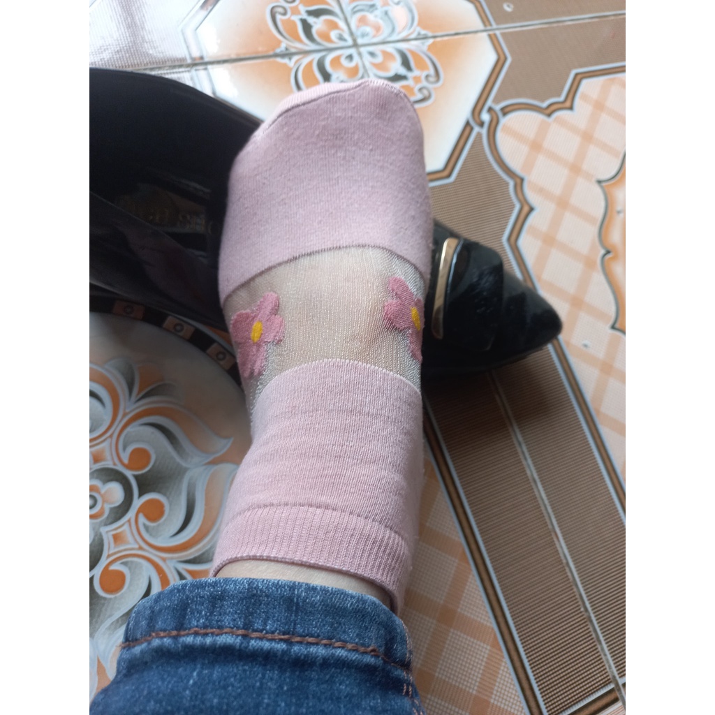 Tất Nữ Pha Lê Thời Trang Nhật , hàng Loại Đẹp