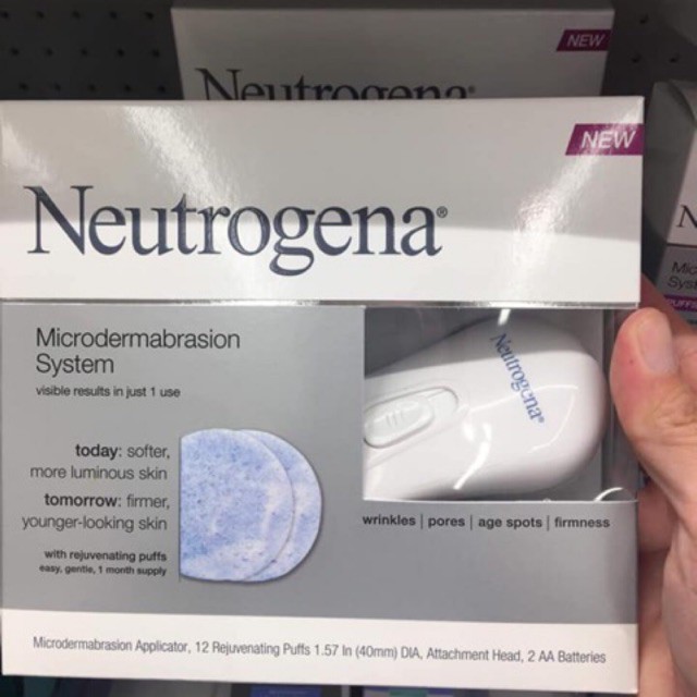 Máy Rửa Mặt Neutrogena Microdermabrasion System