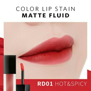 Son kem lì APIEU Color Lip Stain Matte Fluid