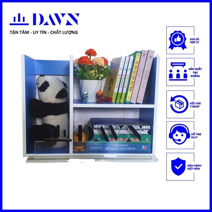 Kệ sách mini để Bàn làm việc, Bàn học đa năng DAVN DA103 màu Vân gỗ, Trắng, Xanh, Giá cả hợp lý, Phong cách hiện đại.