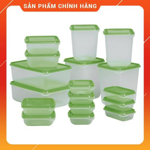 Bộ hộp 17 chiếc chính hãng IKEA , ko phải hàng Tàu Khựa chất lượng thấp