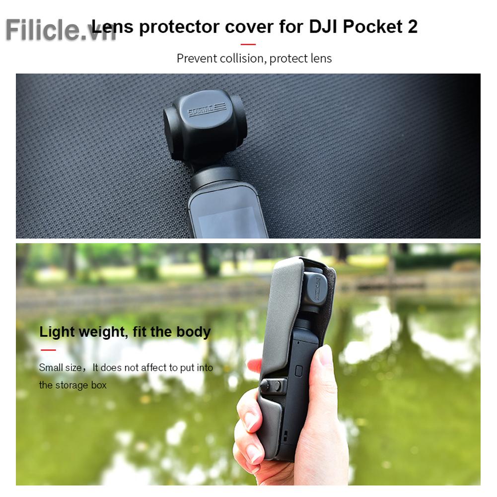 Set 3 phụ kiện bảo vệ ống kính máy ảnh cho DJI Pocket 2 | BigBuy360 - bigbuy360.vn