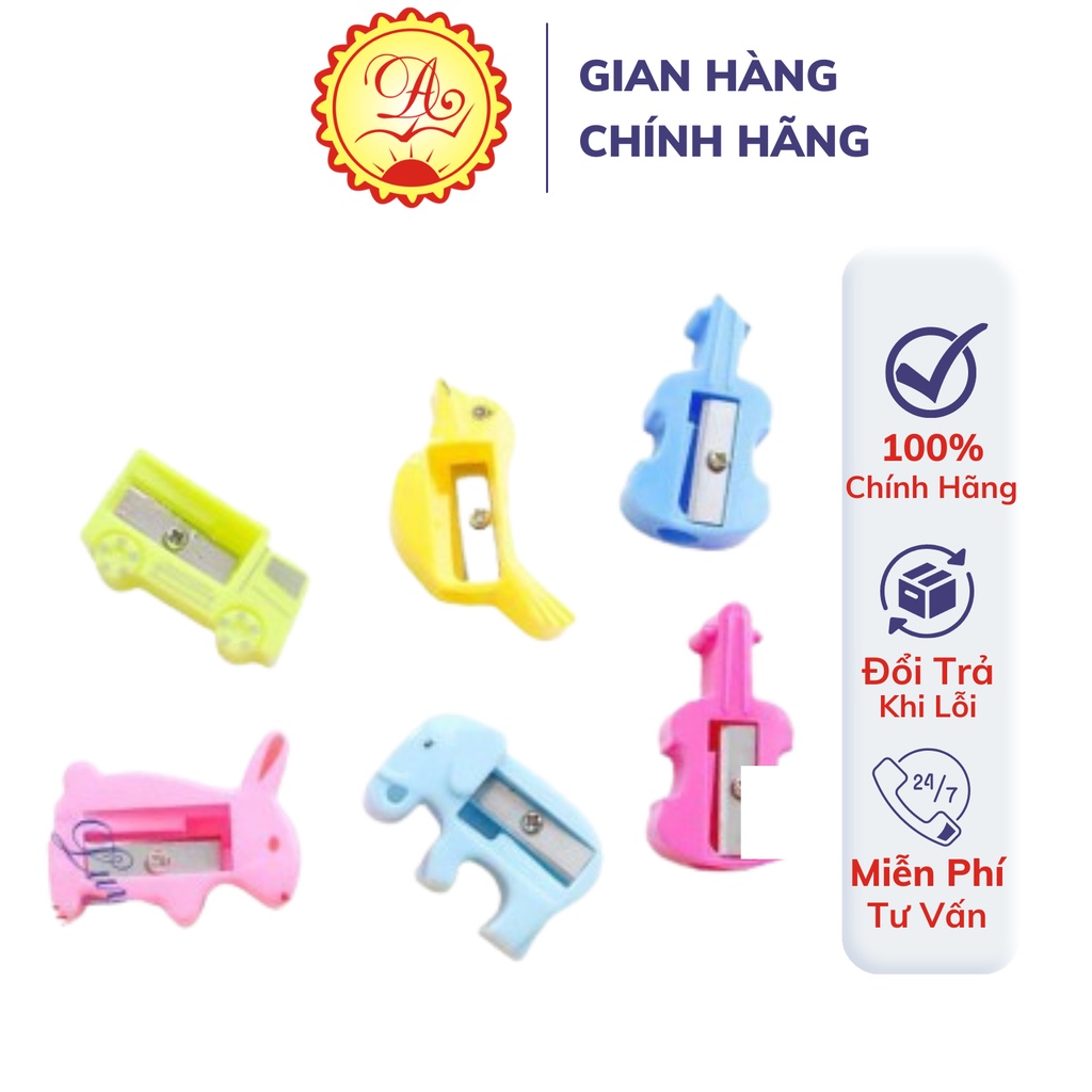 Gọt bút chì bằng tay học sinh Ánh Dương nhiều hình dễ thương