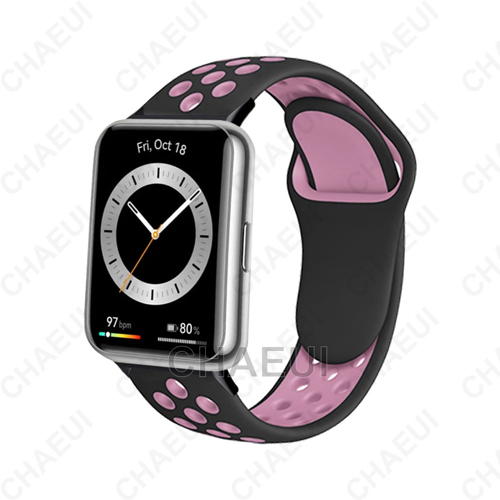 Dây Đeo Silicone Cho Đồng Hồ Thông Minh Huawei Watch Fit 2