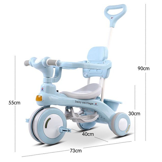 [FREESHIP] XE ĐẨY BA BÁNH CHÍNH HÃNG - BABY CARRIAGE