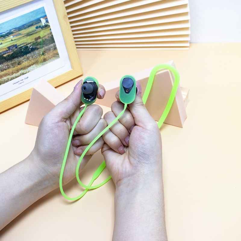 Dây đeo cổ bằng silicon mềm chống thất lạc dành cho tai nghe WF-1000XM3