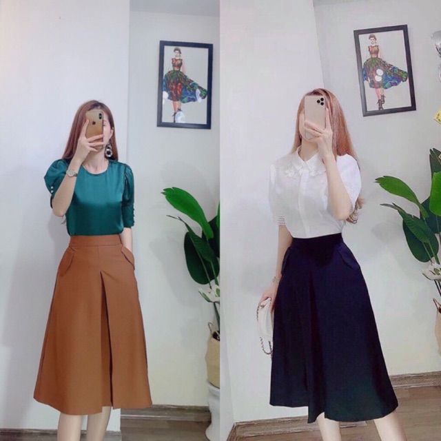 Quần giả váy