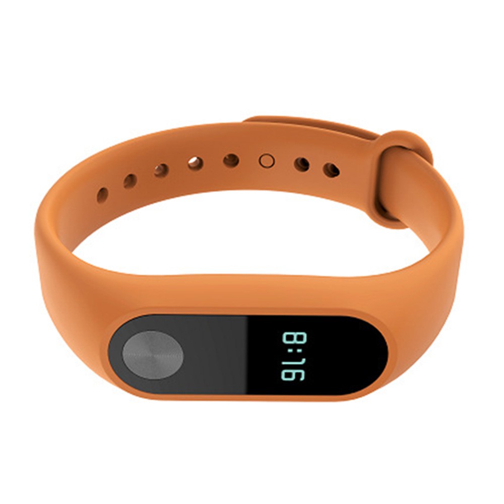 1 Dây Đeo Thay Thế Bằng Silicone + 2 Miếng Dán Bảo Vệ Màn Hình Cho Đồng Hồ Thông Minh Xiaomi Mi Band 2