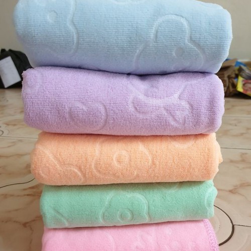 Khăn tắm xuất nhật siêu mềm mịn khổ 70x1,4M LOẠI 1, khăn tắm to siêu thấm, khăn tắm xịn