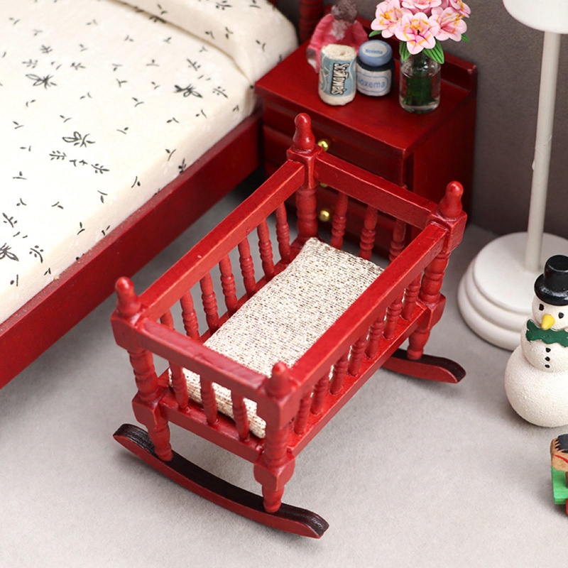 Đồ Chơi Lắc Tạo Hình Giường Ngủ Cho Trẻ Em