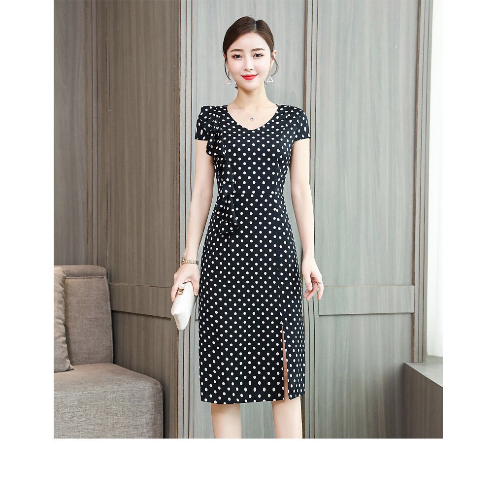 ĐẦM ÔM CHẤM BI BÈO 1 BÊN - DT1040-145