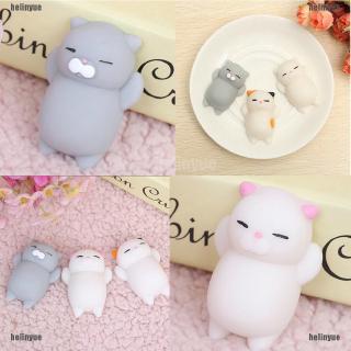 Hel❤ Đồ Chơi Squishy Hình Mèo Dễ Thương Bóp Xả Stress