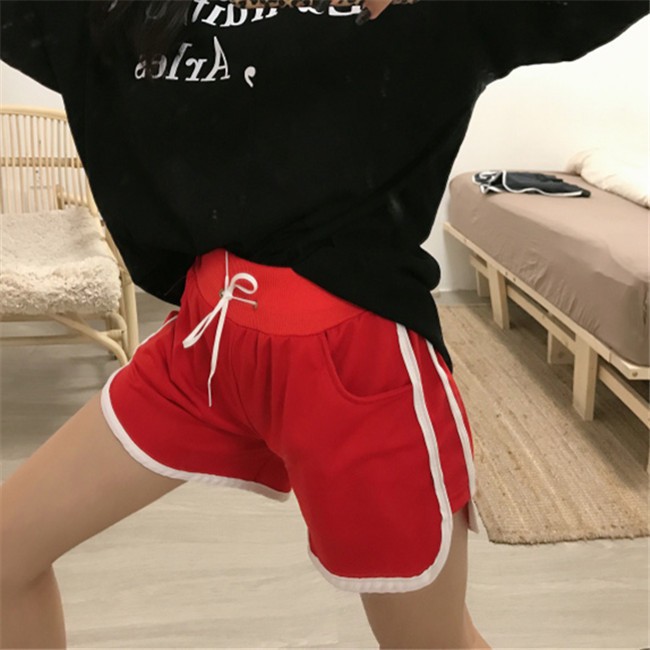 Quần Short Lưng Cao Dáng Ôm Phong Cách Retro Thời Trang Mùa Hè Dành Cho Nữ 863