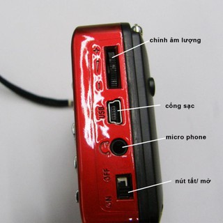 Loa usb, thẻ nhớ, FM CRAVEN CR-16