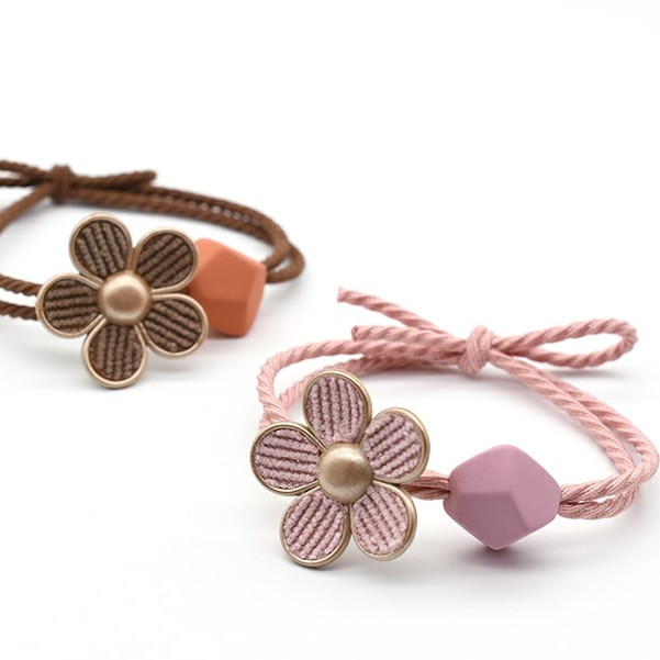 Dây buộc tóc cài tóc DIY dễ thương handmade cho bạn gái bé gái Phong cách Hàn Quốc