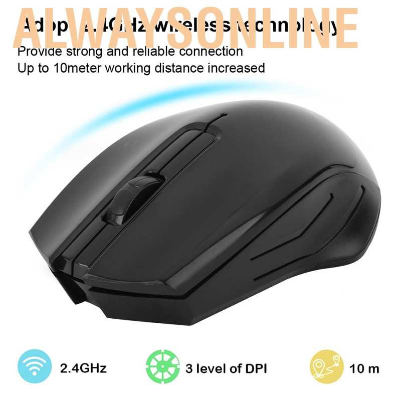 Chuột Máy Tính Không Dây 2.4ghz F83 10m Cho Windows Xp / Os X