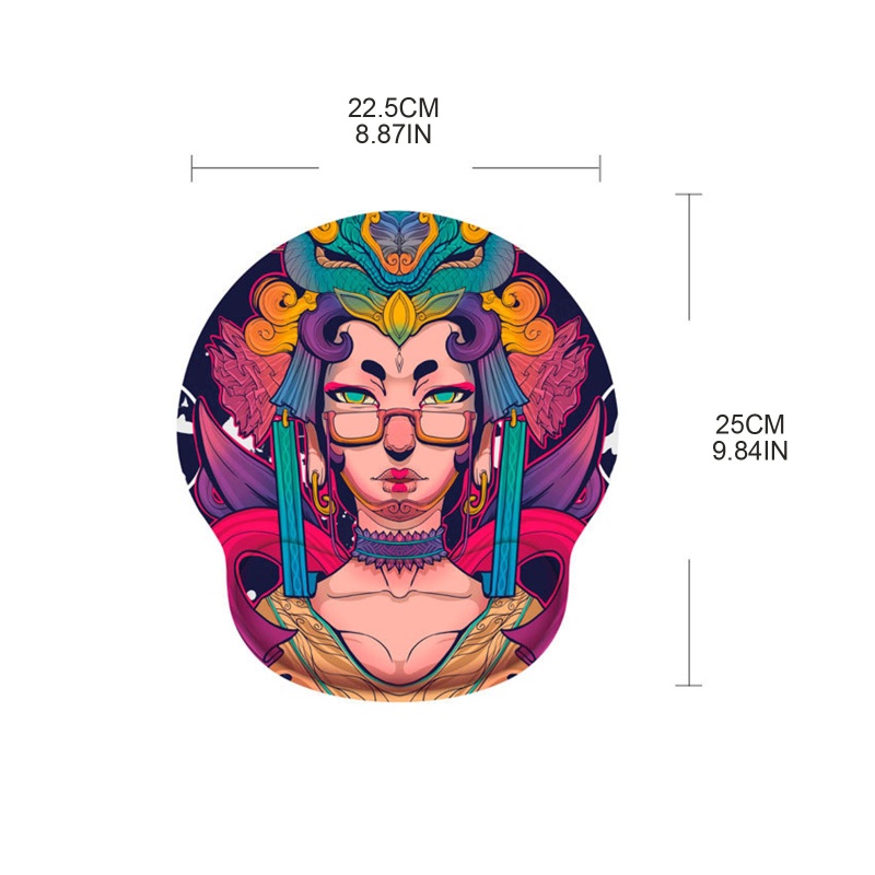 Thảm Lót Chuột Cao Su Chống Trượt Nhiều Màu Sắc In Hình btsg Dễ Thương Dành Cho Học Sinh / Người