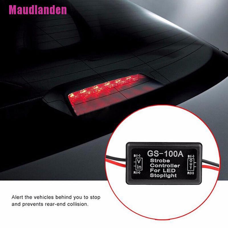 Bộ Mô Đun Điều Khiển Đèn Phanh Xe Hơi Gs-100a Kèm Phụ Kiện