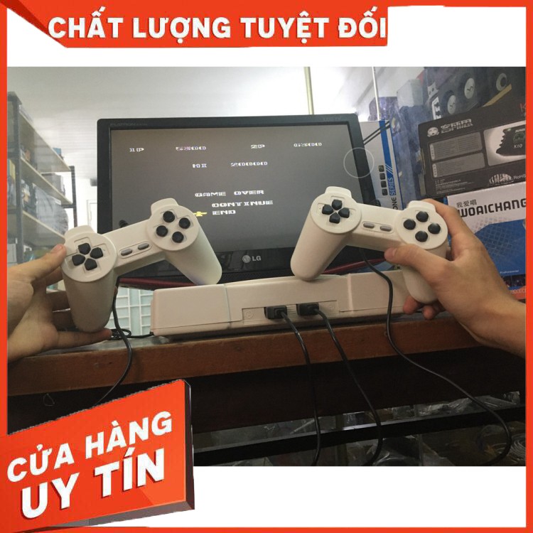 HÀNG CAO CẤP -  Kèm Cổng HDMI-Máy Chơi Game 4 Nút HDMI 628 trò Nes+20 trò Ps1 , Máy chơi game cầm tay-Bảo Hành 12 Tháng 