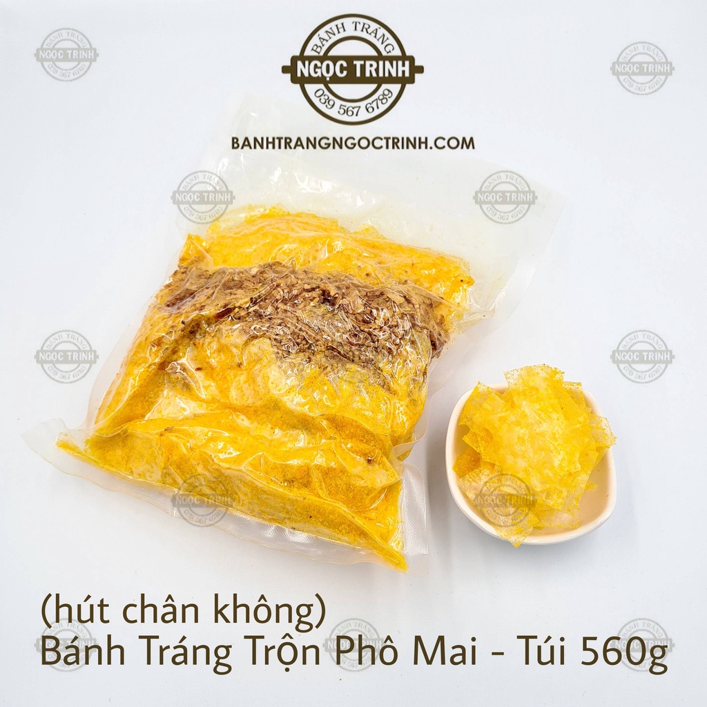 (Túi 580) Bánh tráng trộn phô mai siêu ngon bánh tráng Ngọc Trinh
