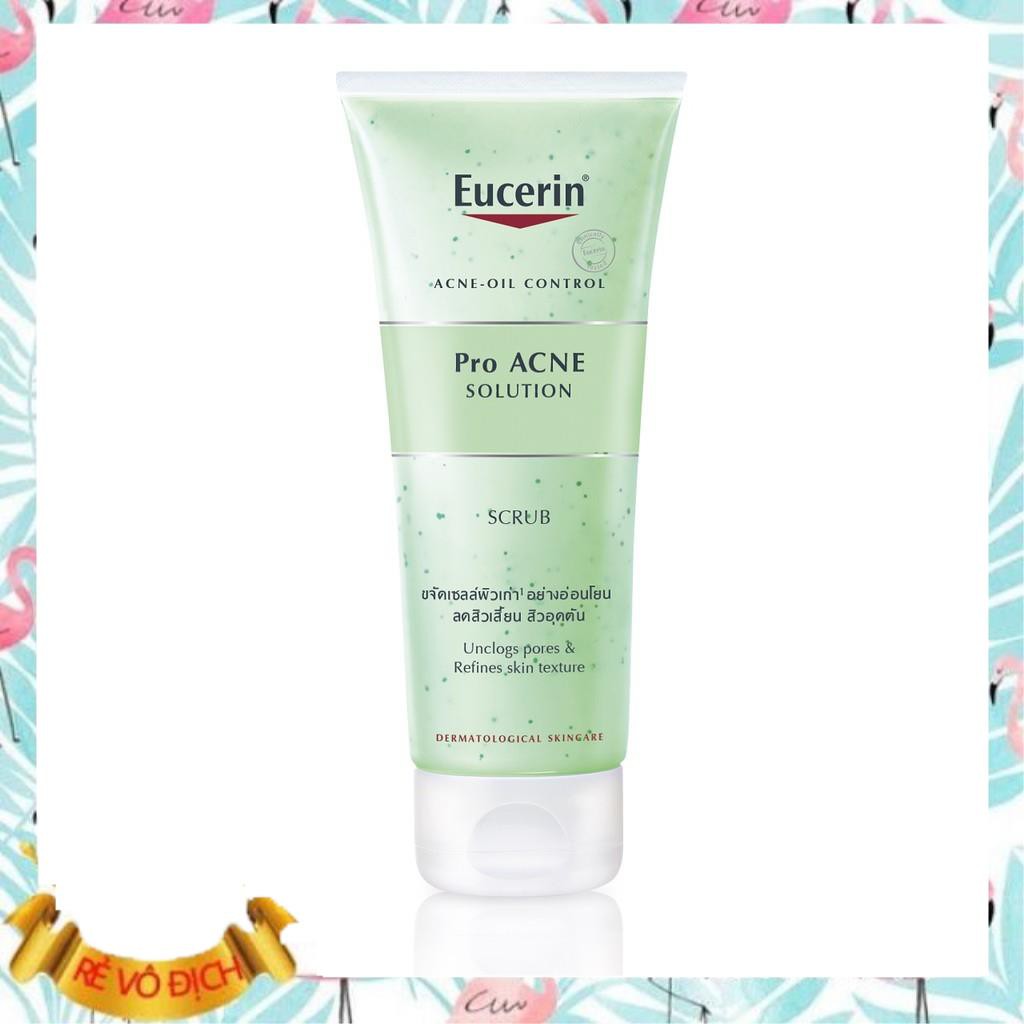 Gel Tẩy Tế Bào Chết Se Khít Lỗ Chân Lông - EUCERIN PRO ACNE SCRUB