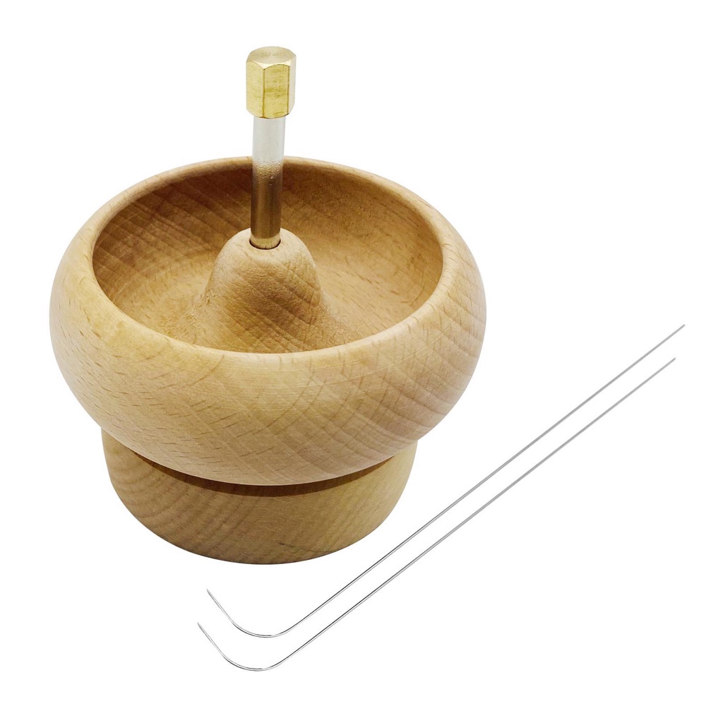 Con Quay Hạt Gỗ Làm Trang Sức Thủ Công Nhanh Chóng DIY