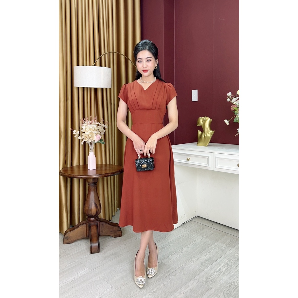 (TM 684) Bigsize Màu Sắc Trẻ Trung Tươi Sáng Họa Tiết Sang Trọng Đi Làm Đi Tiệc Cho Mẹ