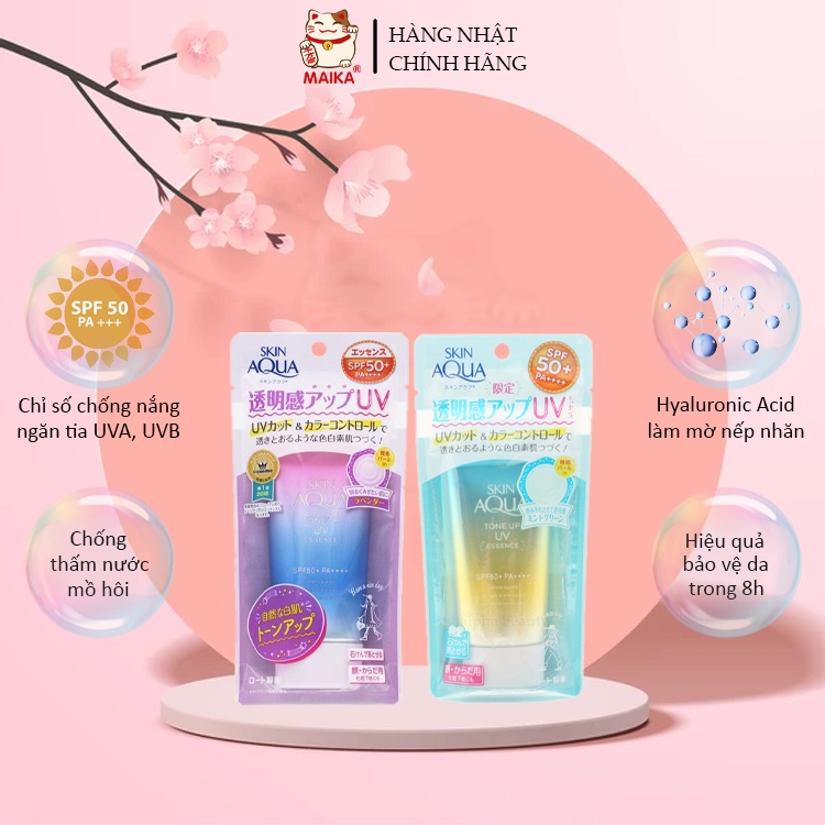 Kem Chống Nắng Skin Aqua Tone Up SPF50+ PA++++ 80g