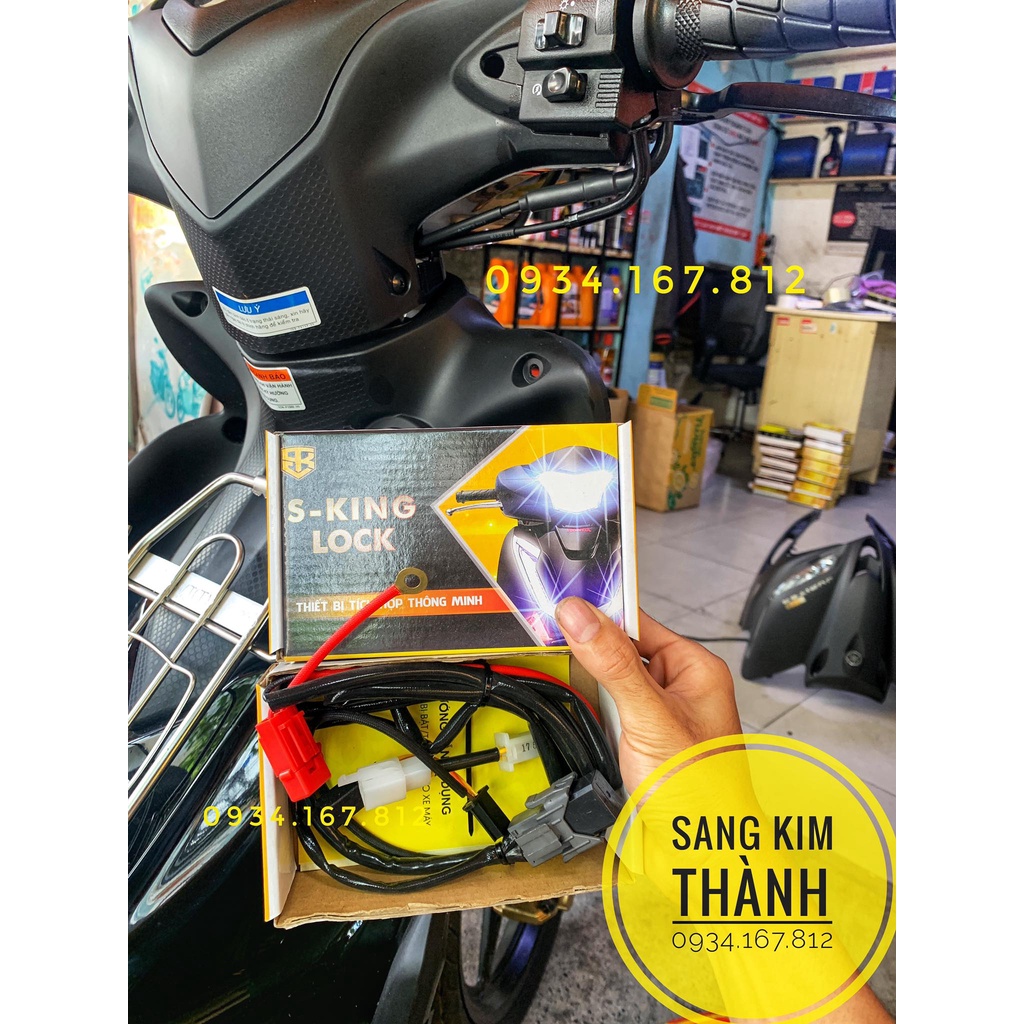 Mạch Chuyển Điện Bình Xe JUPITER Fi Đèn Pha, Demi, Đèn Hậu, Đồng Hồ Đời  2013 -> 2021 | S-King Lock