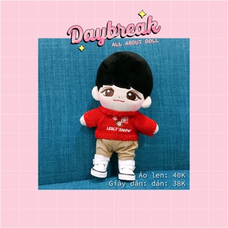 Outfit doll - Áo len cho doll 20cm