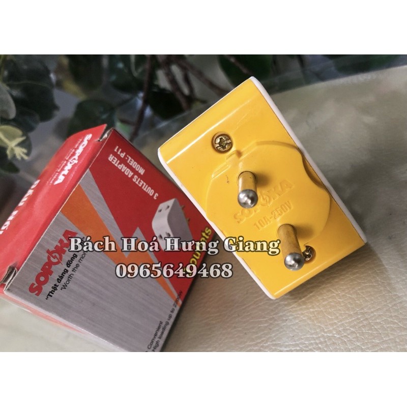 [FREESHIP] Đầu Nối Thông Minh 1 Chia 3 SOPOKA Chính Hãng ( ĐÁNG ĐỂ THỬ)