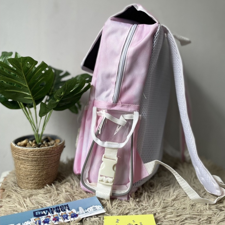 Balo Degrey TieDye Backpack Pink