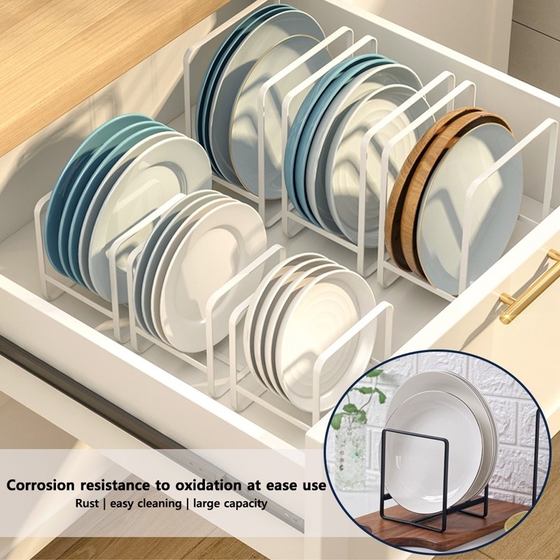Giá Đựng Tô Chén Dĩa Để Ráo Nước Đa Năng Tiết Kiệm Không Gian Cho Nhà Bếp