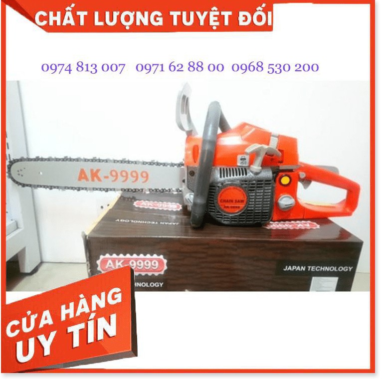 Máy cưa xích, máy cưa chạy xăng AK 9999 Giá Cực Shok