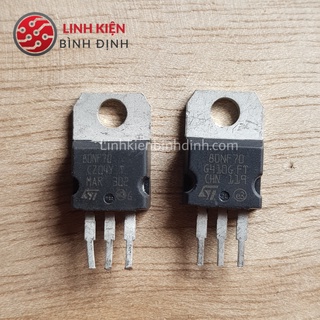 Mosfet 80nf70 n-ch 80a 70v to220 hàng tháo máy