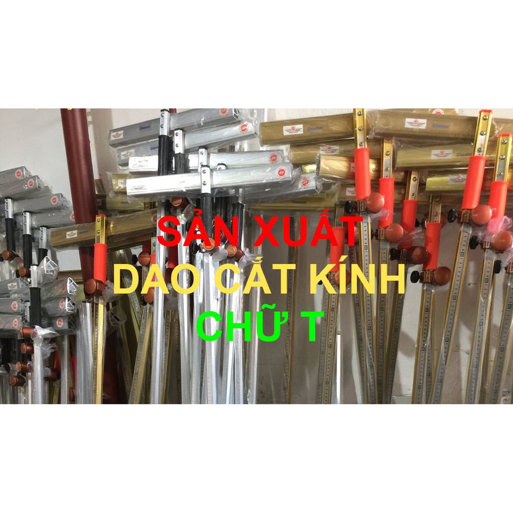 Dao cắt kính chữ T 1.5m Béo Vàng (Vua cắt kính)