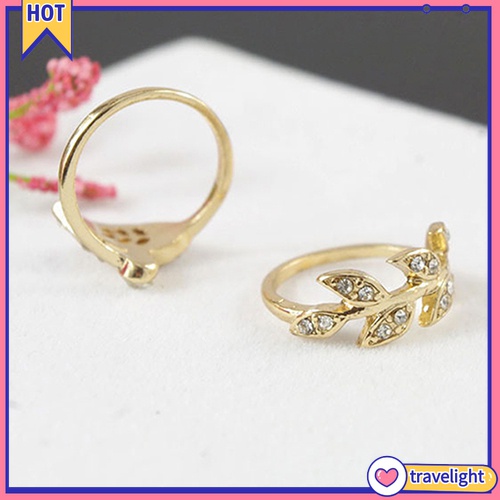 Set 3 nhẫn đeo khớp ngón tay thời trang nữ