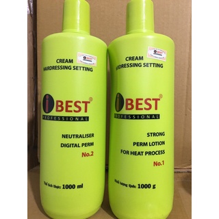 Cặp thuốc uốn tóc setting ibest 1000ml * 2