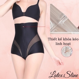 Quần Gen Nịt Bụng Định Hình Kéo Khoá hàng cao cấp