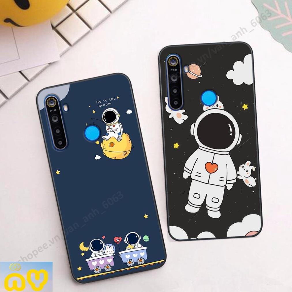Ốp lưng Realme 5 / 5 Pro / C3 hình bầu trời, phi hành gia đẹp, Ốp lưng lưng điện thoại realme viền dẻo cao cấp Như Ý