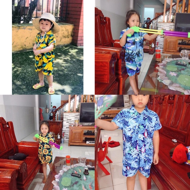 ĐỒ BỘ TRÁI CÂY ĐI BIỂN CHO BÉ ,NHÓM, GIA ĐÌNH ĐỦ SIZE