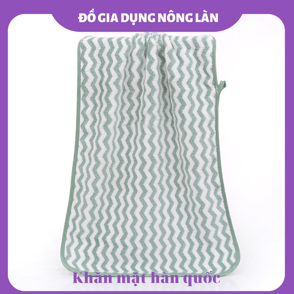 khăn mặt hàn quốc cotton NL Shop, khăn mặt lông cừu cao cấp siêu thấm nước