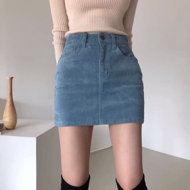 Váy xanh order