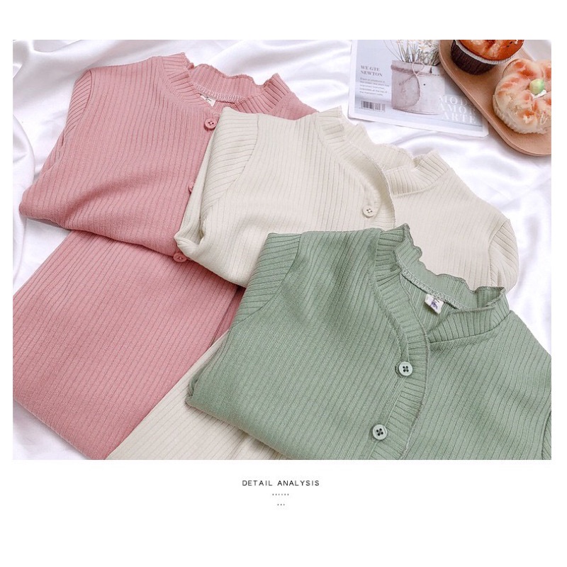 Set bộ len tăm 3 chi tiết cho bé