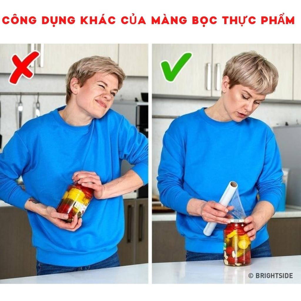 Màng bọc thực phẩm PE Inochi dai hơn tiện lợi hơn
