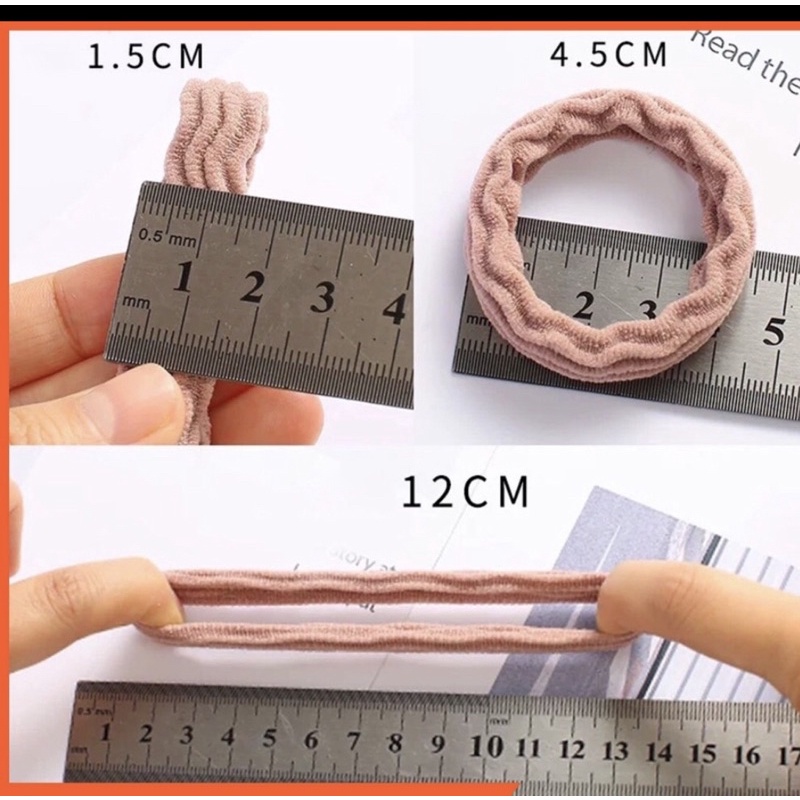 Set 2 dây buộc tóc + xược cài mái tóc